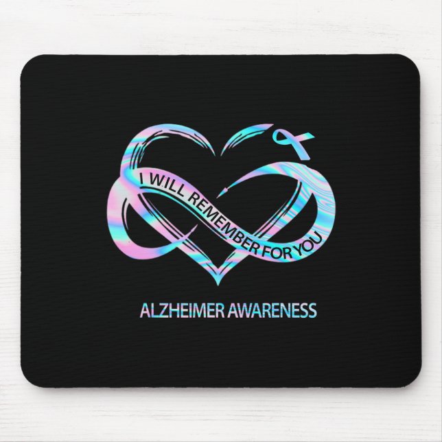 Erinnern Sie sich an Alzheimerheimer Mousepad (Vorne)