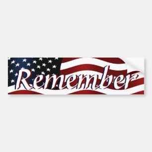 Erinnern Sie sich an Amerika Autoaufkleber