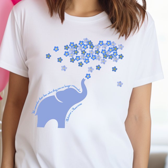 Erinnern Sie sich an das Alzheimer-Demenz-Unterstü T-Shirt (Von Creator hochgeladen)