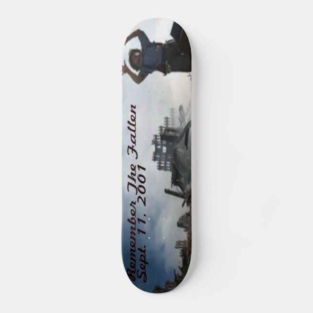 Erinnern Sie sich an den Fall Skateboard (Vorderseite)