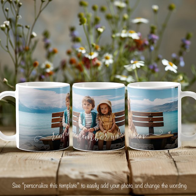 Erinnern Sie sich an den schönen Text von Fotovorl Kaffeetasse (Von Creator hochgeladen)