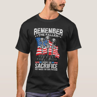 Erinnern Sie sich an die Toten, die ich dem Opfer- T-Shirt