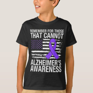 Erinnern Sie sich an diejenigen, die Alzheimer-Bew T-Shirt