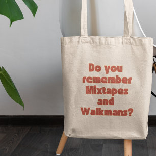 Erinnern Sie sich an ein Cooles Geschenk für Retro Tragetasche