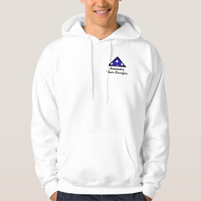 Erinnern Sie sich an ihr Opfer Hoodie (Vorderseite)