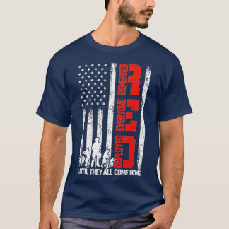 Erinnern Sie sich an jeden Veteran eingesetzt RED T-Shirt