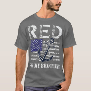 Erinnern Sie sich an jeden Veteran verwendet RED F T-Shirt