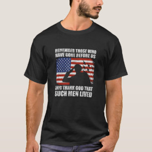 Erinnern Sie sich an jene, die vor der US-amerikan T-Shirt