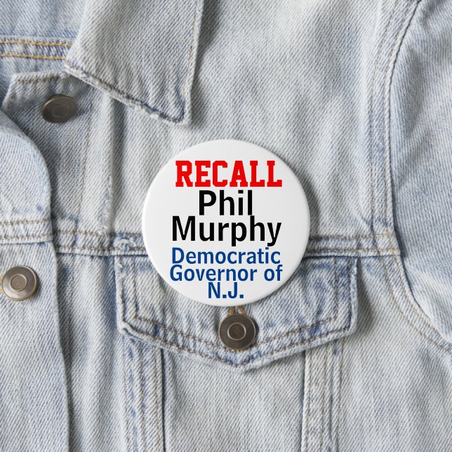 Erinnern Sie sich an Phil Murphy, den demokratisch Button (Beispiel)