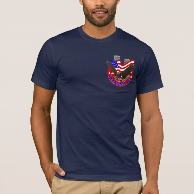 Erinnern Sie sich an T - Shirt 911 (Vorderseite)
