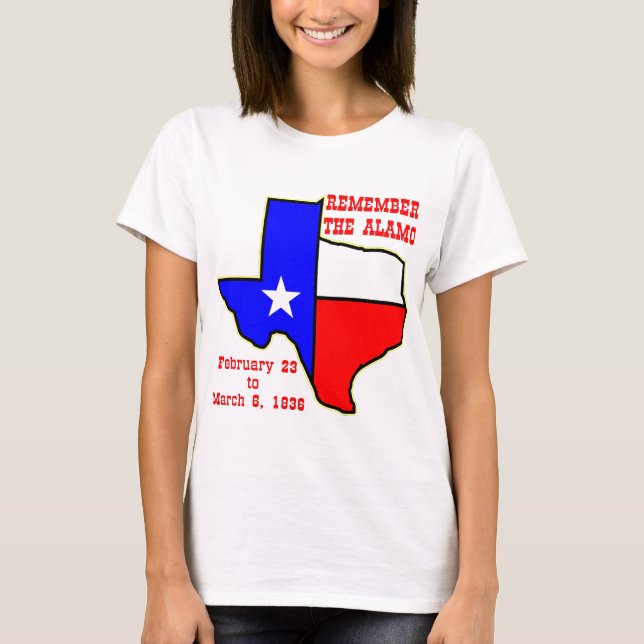Erinnern Sie sich das an Alamo #002 T-Shirt (Vorderseite)