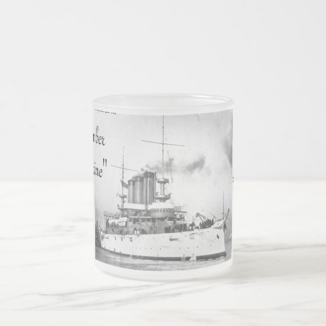 Erinnern Sie sich die an Maine-Kaffee-Tasse Mattglastasse (Mittel)