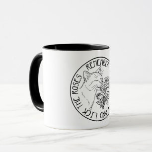 ERINNERN SIE SICH, UM DIE KITTY CAT-TASSE DER ROSE TASSE