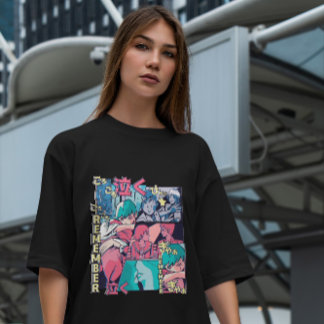 Erinnern Sie sich Vaporwave Anime T-Shirt