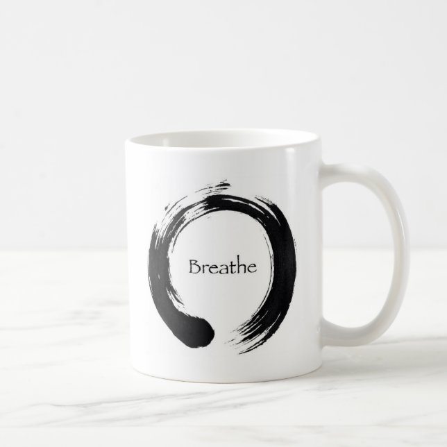Erinnern Sie sich zu atmen! Kaffeetasse (Rechts)
