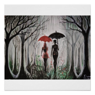 Erinnerst du dich an den Regen? Poster