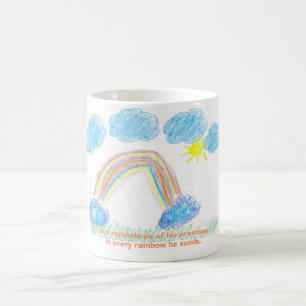 Erinnert an die Versprechen des Gottes Kaffeetasse
