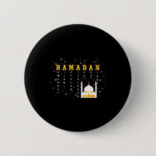 Erinnert euch an Allah Ramadan Mubarak Kareem Button