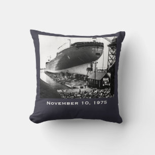 Erinnert euch an die Edmund Fitzgerald Kissen