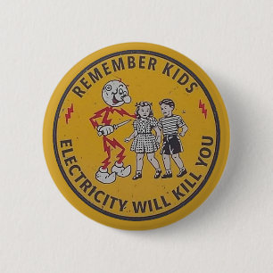 erinnert euch Kinder Button
