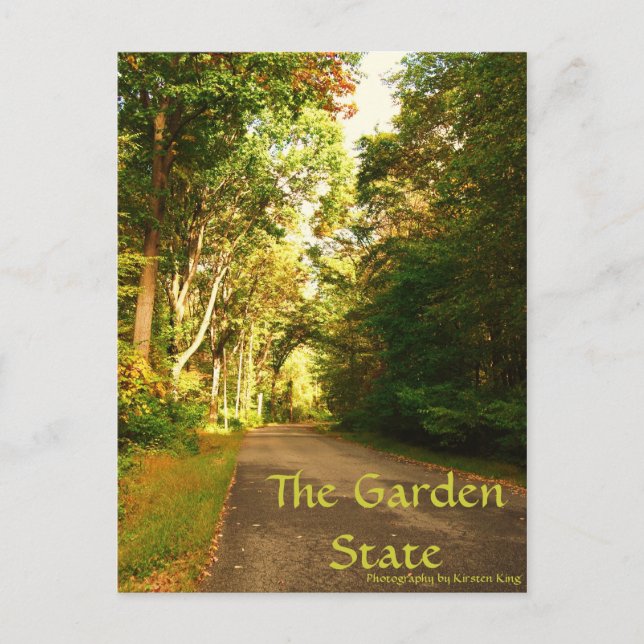 Erinnerung 1 125, Der Garten Staat, Fotografie von Postkarte (Vorderseite)