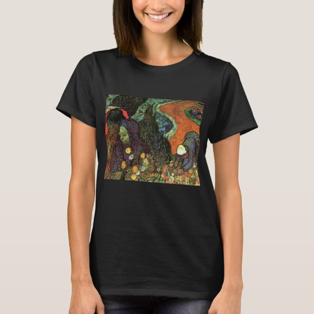 Erinnerung an den Garten in Etten von Vincent van  T-Shirt (Vorderseite)