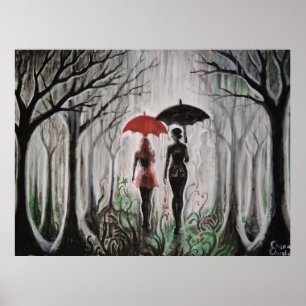 Erinnerung an den Regen Poster