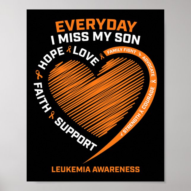 Erinnerung an die Erinnerung an meine Sohn Leukämi Poster (Vorne)