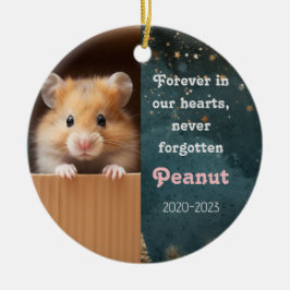 Erinnerung an die Keramik Weihnachten Ornament