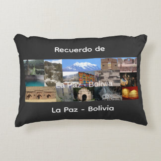 Erinnerung an La Paz Bolivien Dekokissen