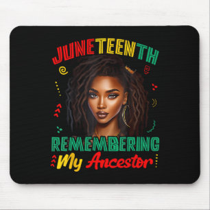 Erinnerung an mein afrikanisches Vorrecht Mousepad