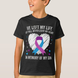 Erinnerung an meine liebende Son Suizidprävention  T-Shirt