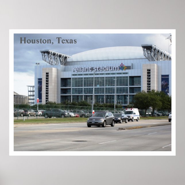 Erinnerung an Reliant Stadium Poster (Vorne)