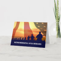 Erinnerung an unsere militärischen Grußkarten für 