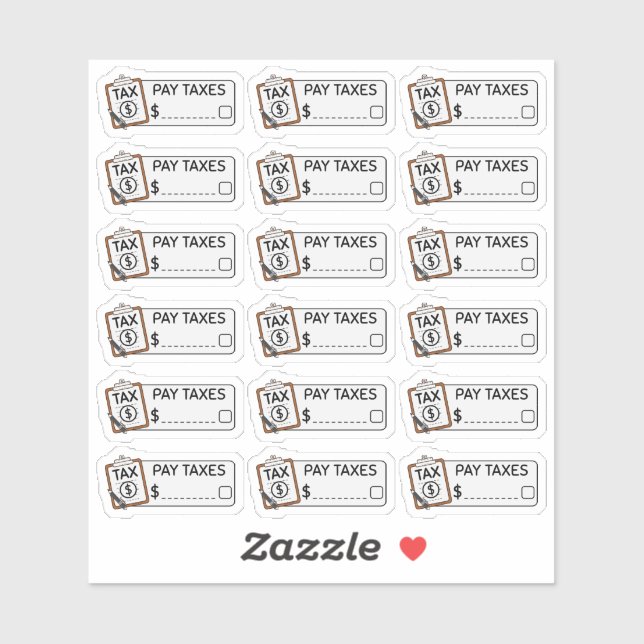 Erinnerung Aufkleber (Blatt)