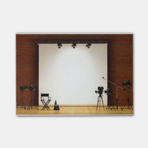 Erinnerung des Filmdatums Post-it Klebezettel