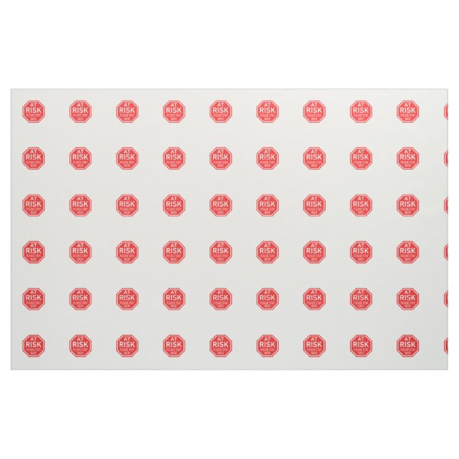 Erinnerung mit sozialer Entfernung Stoff (Yard (91,4 cm))