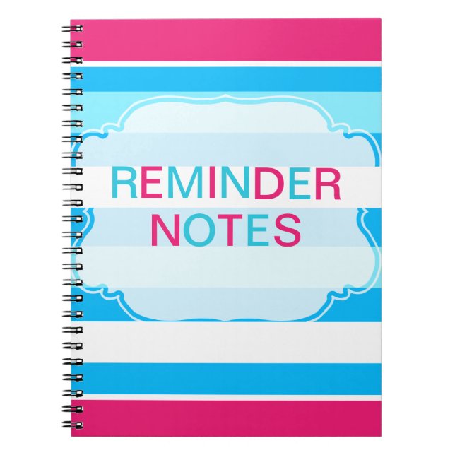 Erinnerung Notes Spiral Foto Notebook Notizblock (Vorderseite)