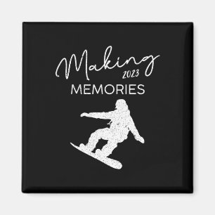 Erinnerungen 2023 Snowboard-Team Lover Frien Magnet