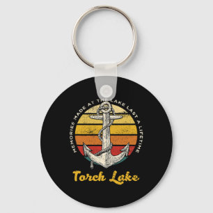 Erinnerungen am Torch Lake bleiben ein Leben lang  Schlüsselanhänger