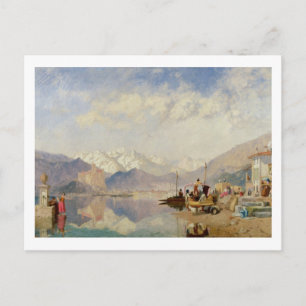 Erinnerungen an den Lago Maggiore, Markttag am Postkarte