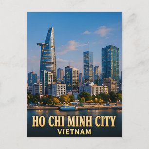  ✈️ Erinnerungen an Ho-Chi-Minh-Stadt 🌴 Postkarte