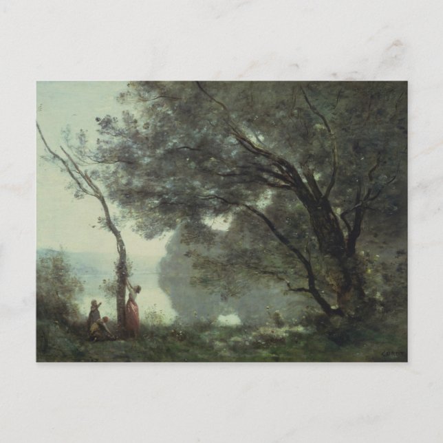 Erinnerungen an Mortefontaine, 1864 Postkarte (Vorderseite)