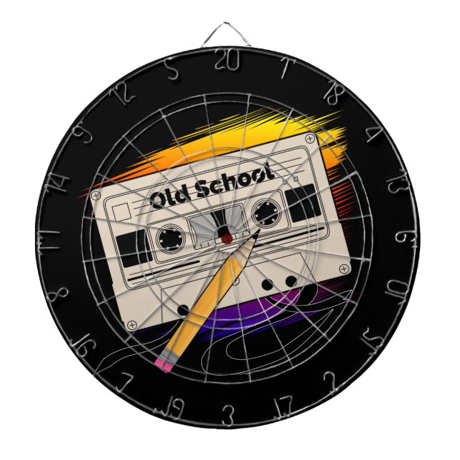 Erinnerungen der Alten Schule Dartscheibe (vorne)