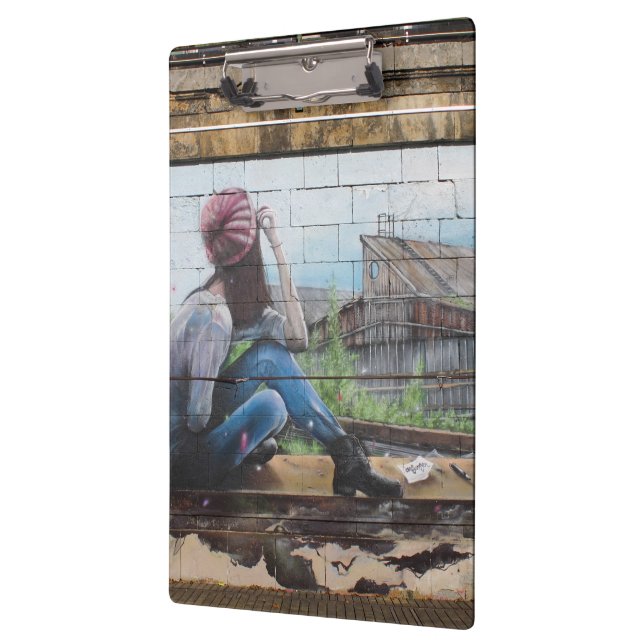 Erinnerungen der Kindheit Graffiti Klemmbrett (Links)