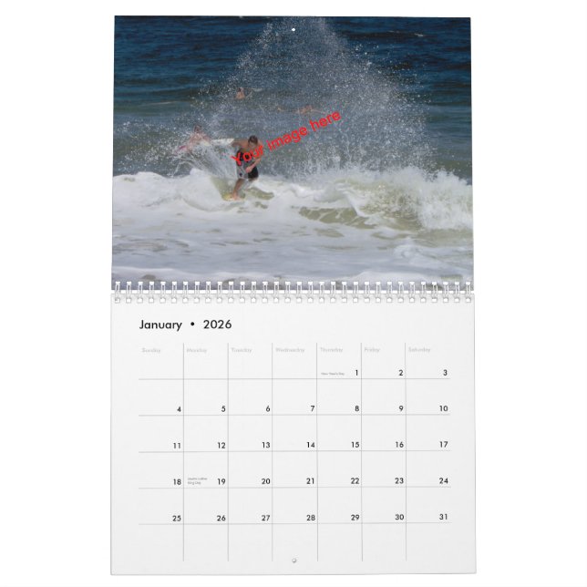 Erinnerungen des guten Lebens! Sun, Meer, Sand und Kalender (Jan 2026)
