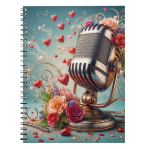 Erinnerungen des Song-Notebooks Notizblock
