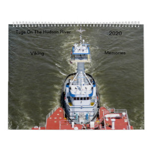 Erinnerungen des Viking auf dem Hudson River 2020 Kalender