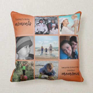 Erinnerungen Familienfotografie-Kopfkissen Kissen