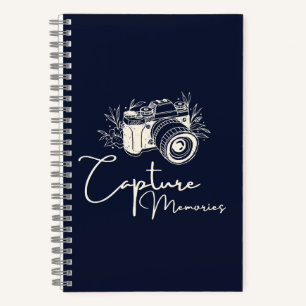 Erinnerungen Fotografie-Zitat Notizbuch